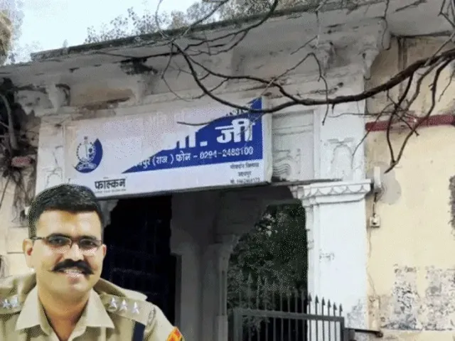 2-करोड़ रिश्वत केस-एसओजी रीडर ने कराए थे खाली-चेक पर साइन:ASP की गिरफ्तारी के बाद से गायब, मोबाइल भी बंद; एएसपी का है करीबी