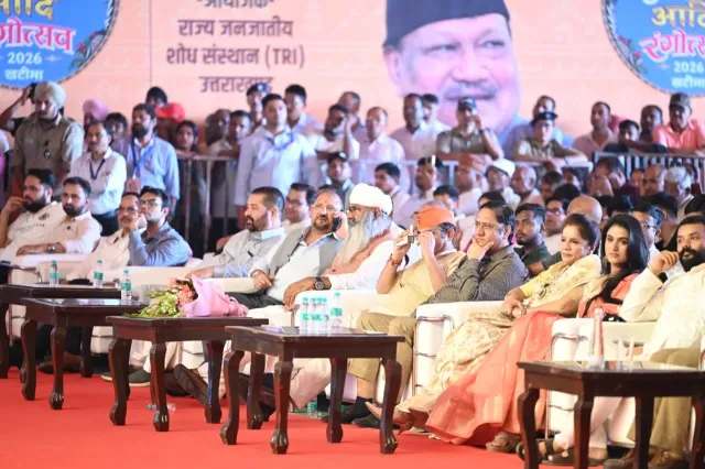 जनजातीय संस्कृति,परंपरा और गौरव का उत्सव बना उत्तराखंड आदि रंगोत्सव खटीमा में बिखरे संस्कृति के रंग, जनजातीय समाज के सम्मान और सशक्तिकरण का संदेश।*