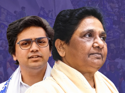 आकाश आनंद 31 दिन बाद फिर बसपा के राष्ट्रीय संयोजक:मायावती ने भतीजे को 3 बार पद से हटाया, ससुर ने राजनीति छोड़ी तब पद दिया