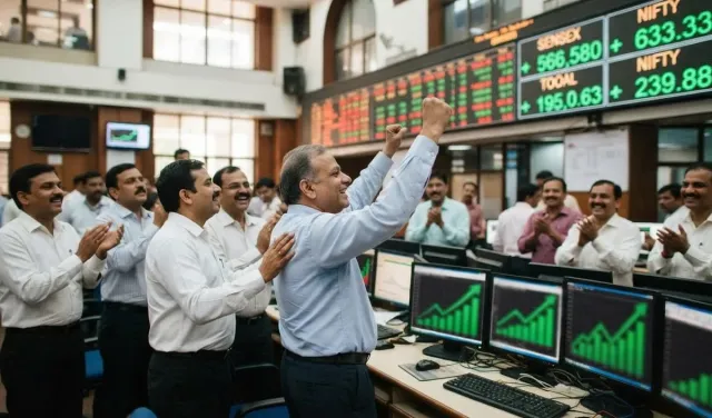 Sensex में 1109 अंकों का उछाल, Nifty 22720 के पार पहुंचा