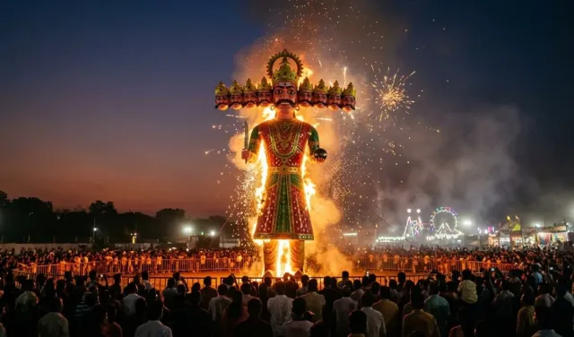 Vijayadashami पर रावण दहन के लिए प्रदोष काल शुभ, 20 अक्तूबर को मनेगा पर्व