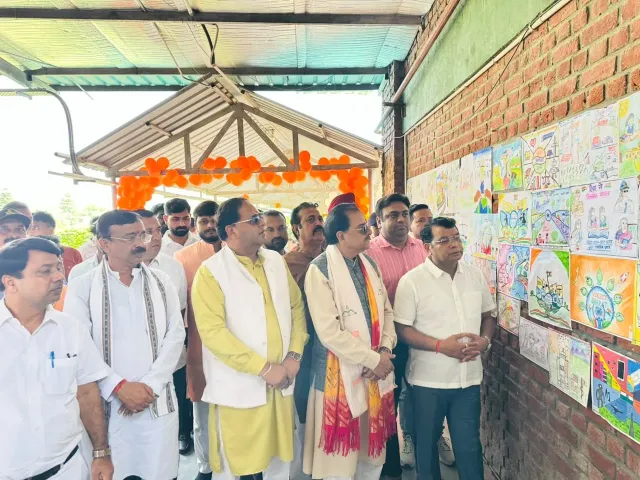 बच्चों के सपनों में दिखा विकसित भारत का संकल्प