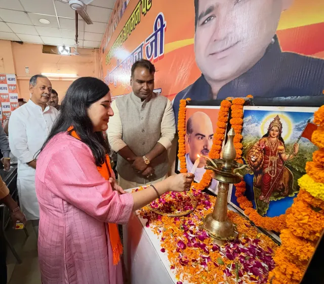 भाजपा उत्तराखंड की सह-प्रभारी एवं सांसद बांसुरी स्वराज के प्रथम बार देहरादून महानगर आगमन पर भाजपा महानगर संगठन की ओर से स्वागत एवं अभिनंदन कार्यक्रम आयोजित किया गया*