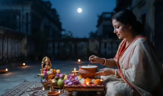Kojagari Puja की रात चंद्रमा की रोशनी में रखी खीर अर्पित करने से आएगी समृद्धि