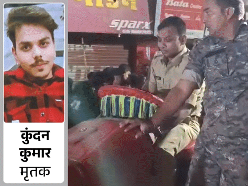 मूर्ति विसर्जन के दौरान पटना में मर्डर:पूजा कमेटी विवाद में लड़के को मारी गोली; हंगामे के बीच विसर्जन रुका तो DSP ने खुद चलाया ट्रैक्टर