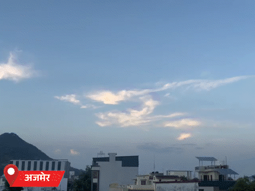 राजस्थान में कल से तेज बारिश की चेतावनी:तूफान के असर से हवा भी चलेगी; रात में सर्दी बढ़ी, पारा 12 डिग्री