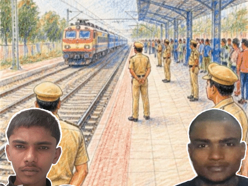 टाइगर श्रॉफ पर गोलियां चलाने वाले पकौड़ी खरीदते दिखे:यात्री बनकर जनरल कोच में चढ़े पुलिसवाले, 15 मिनट में तीनों को दबोचा
