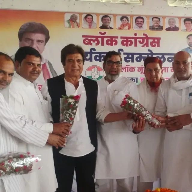 भूपेंद्र हुड्डा बोले- हरियाणा में वोट नहीं, सरकार चोरी हुई:नूंह में राज बब्बर ने कहा- चुनाव आयोग ने हराया, भाजपा-इनेलो को घेरा