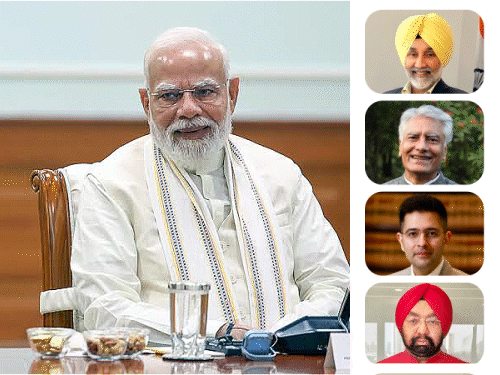 मोदी सरकार में पंजाब से 2 मंत्री बनेंगे:राघव चड्ढा समेत 4 नेता दौड़ में; अकाली दल से गठजोड़ हुआ तो हरसिमरत की केंद्र में वापसी तय