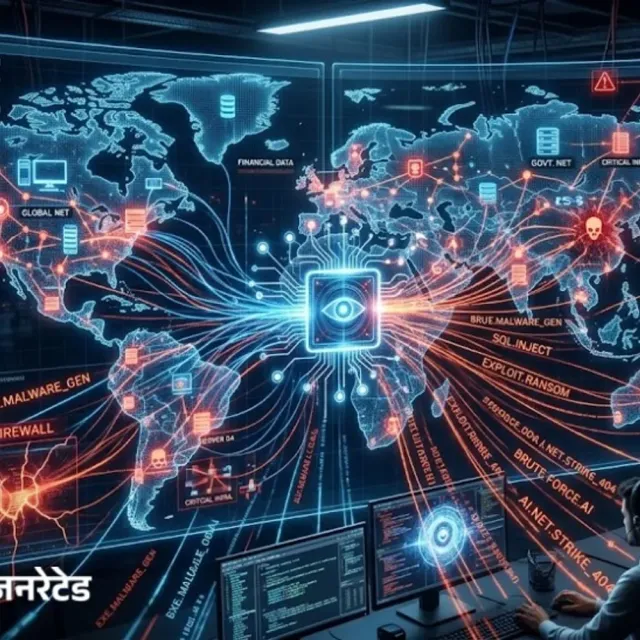रिपोर्ट- AI से मिनटों में साइबर अटैक, सरकारें टॉप टारगेट:डिफेंस सेक्टर में रैनसमवेयर पांच गुना बढ़ा; भारत टॉप-7 प्रभावित देशों में