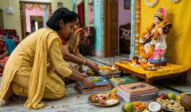 Saraswati Vandana: शारदीय नवरात्र में Saraswati Puja आज, छात्र और कलाकार ऐसे करें मां शारदा की उपासना