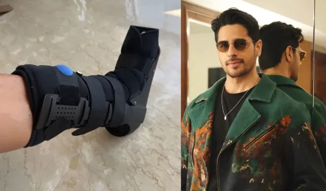 पैर में फ्रैक्चर, फिर भी Sidharth Malhotra का मजाकिया अंदाज! बोले- ‘ब्रेक ए लेग’ को सीरियसली ले लिया
