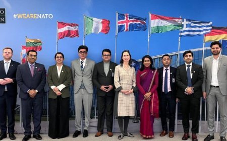 BJYM राष्ट्रीय उपाध्यक्ष ने इंडिया-नाटो पब्लिक पॉलिसी डायलॉग में भाग लिया