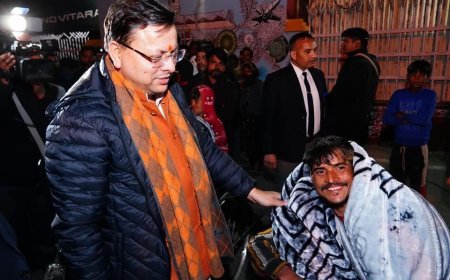 सीएम धामी ने देहरादून में जरूरतमंदों/दिव्यांगजनों को बांटे कंबल*