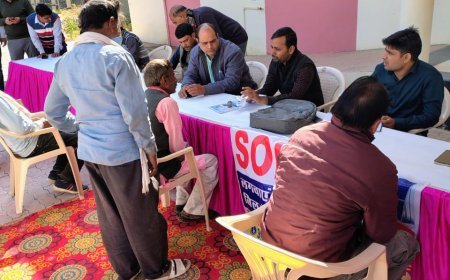 प्रधानमंत्री सूर्य घर योजना के तहत शिविर का आयोजन