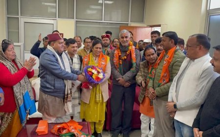 भाजपा ने निकाय चुनाव से पूर्व कांग्रेस को गढ़वाल में दिया बड़ा झटका