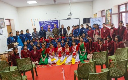 राष्ट्रीय सेवा योजना के सदस्य शिविर का एसपी ट्रैफिक ने किया शुभारंभ