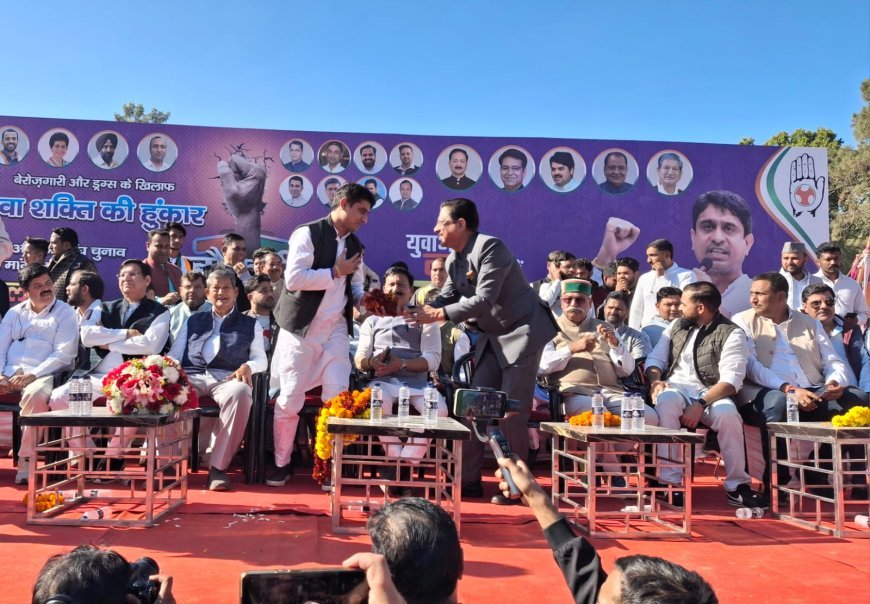 IYC अध्यक्ष श्री उदय भानु चिब के नेतृत्व में उत्तराखंड युवा कांग्रेस ने आज "नशा नहीं, नौकरी दो" को लेकर "सचिवालय घेराव" किया।
