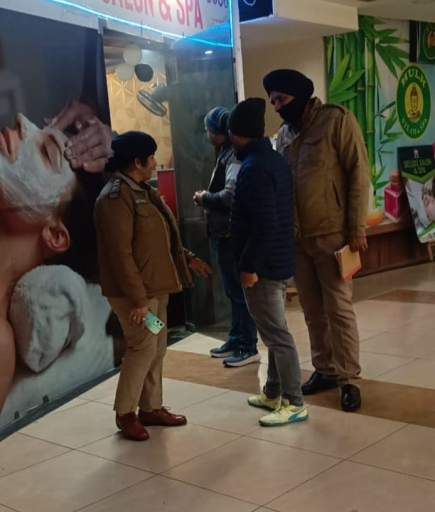 रुद्रपुर और काशीपुर में चलाए गए ज्वाइंट ऑपरेशन में स्पा संचालकों में हड़कंप