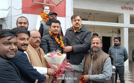 पार्टी के लिए समर्पित रहूंगा : परितोष सिंह