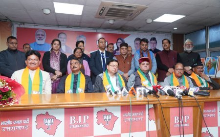 निकाय मे भाजपा की सरकार बननी निश्चित, कांग्रेस मे कार्यकर्ता का सम्मान नही: धामी