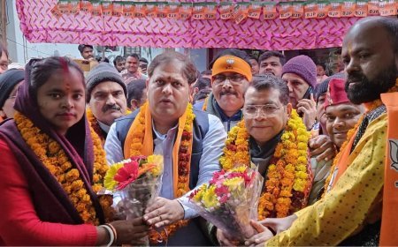 जनता के आशीर्वाद से पूरा होगा स्वच्छ,समृद्ध एवं विकसित रुद्रपुर का संकल्पः विकास शर्मा