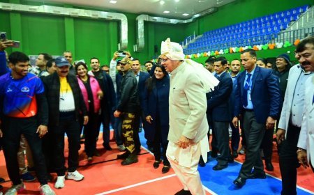 मुख्यमंत्री धामी ने हरिद्वार में 50वीं राष्ट्रीय जूनियर कबड्डी चैंपियनशिप का शुभारंभ किया