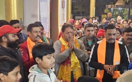 ओमेक्स में विकास शर्मा का अभूतपूर्व स्वागत