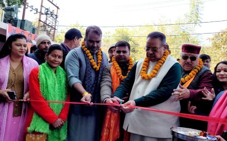 महानगर अध्यक्ष ने मसूरी विधानसभा के अंतर्गत वार्डों के चुनाव कार्यालय का उद्घाटन किया गया