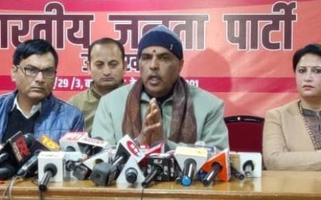 भाजपा शत प्रतिशत जीत के लक्ष्य के साथ शतक लगाने जा रही है - सुरेश जोशी