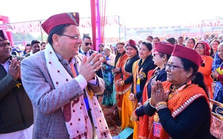 मुख्यमंत्री ने किया कुमाऊँ सांस्कृतिक उत्थान मंच द्वारा आयोजित उत्तरायणी कौतिक मेले का शुभारम्भ