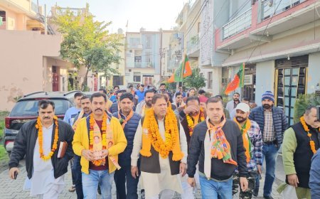 विपक्ष शराब और पैसे से प्रभावित करना चाहता है इलेक्शन, विकास शर्मा की विपक्षी लोगों को दो टूक चेतावनी