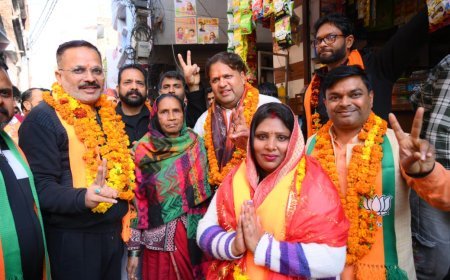 कोली समाज के साथ भाजपा का अटूट रिश्ताः विकास शर्मा रम्पुरा में भाजपा मेयर प्रत्याशी को मिला भारी समर्थन