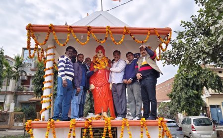 पूर्व विधायक ने स्वामी विवेकानंद जी की जयंती पर उन्हें नमन किया