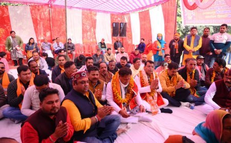 रूद्रपुर के सभी धार्मिक स्थलों का होगा सौंदर्यीकरणः विकास शर्मा