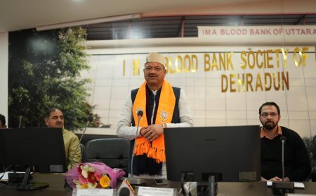 भाजपा महापौर प्रत्याशी सौरभ थपलियाल को मिला महानगर देहरादून के विभिन्न संगठनों का समर्थन।