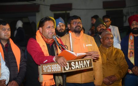 नगर निगम वार्ड नंबर 20 भूतबंगला में पार्षद प्रत्याशी मोहसिम मियां के साथ सभा मे बोलते हुए कहा