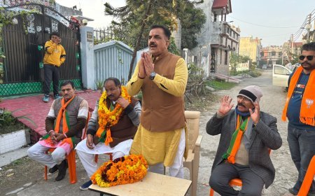 विकास शर्मा की जीत से रुद्रपुर में खुलेंगे विकास के द्वार-ठुकराल