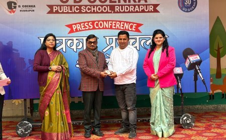 *अंतरिक्ष की दुनिया में कदम: जीडी गोयनका, रुद्रपुर का नया अध्याय*