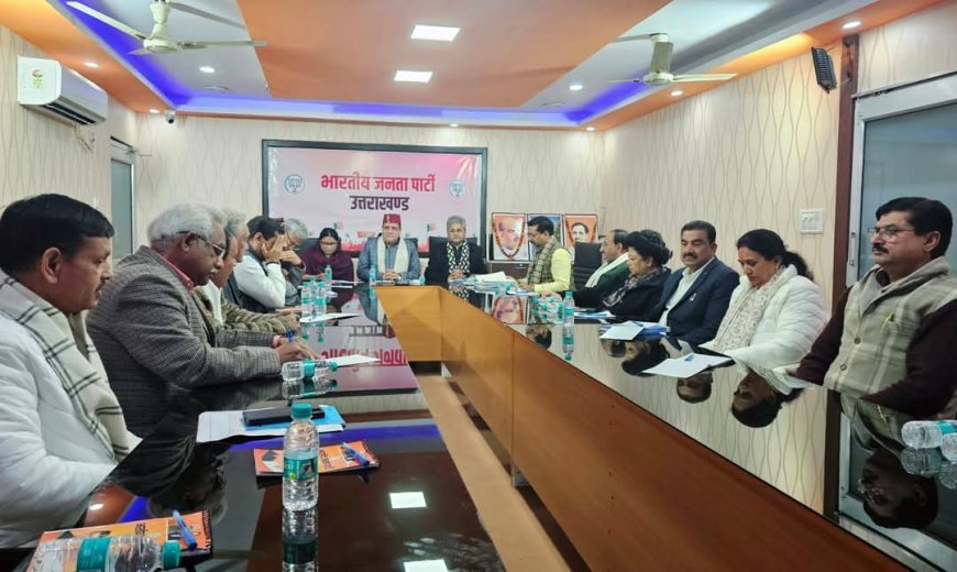 90 प्रतिशत हार्ड कोर कैडर और युवाओ को निकाय टिकट मे दी गयी प्राथमिकता: भट्ट