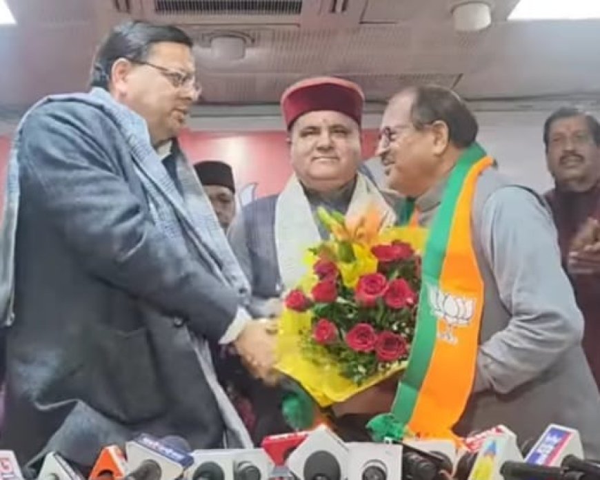 कांग्रेस के प्रदेश उपाध्यक्ष समेत तीन बड़े नेताओं भाजपा में शामिल