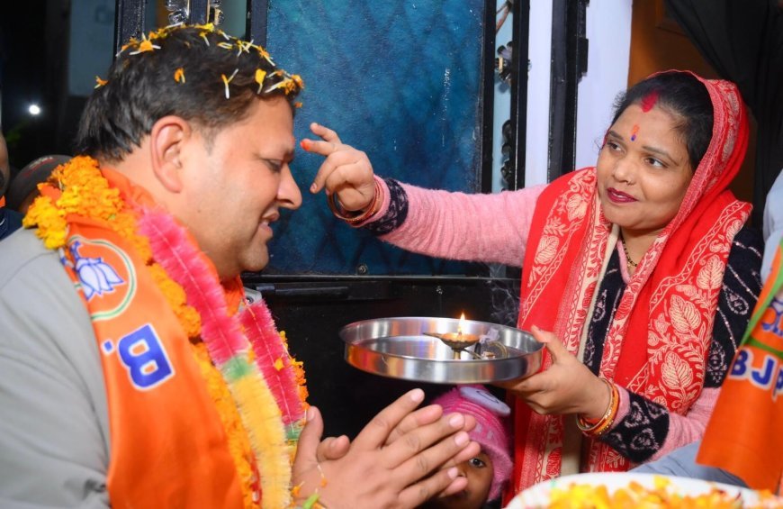 सिर्फ वायदे नहीं रूद्रपुर का होगा कायाकल्पः विकास शर्मा