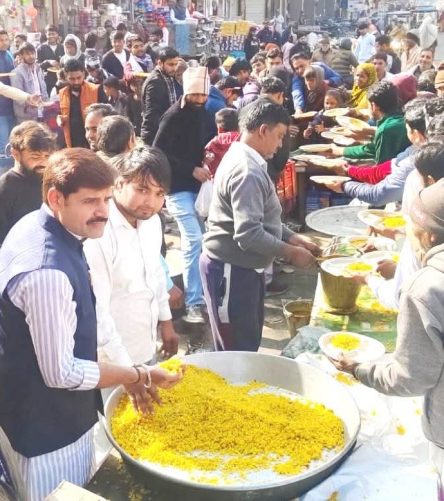 पौषबड़ा महोत्सव का आयोजन, हजारों ने पाई प्रसादी