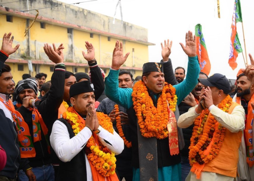 रम्पुरा में कोली समाज ने भाजपा प्रत्याशी को दिया भारी समर्थन