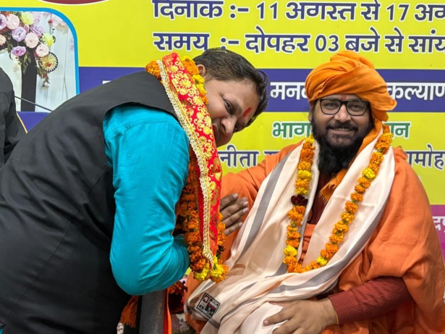 भाजपा प्रत्याशी ने मनकामेश्वर मंदिर में लिया आशीर्वाद