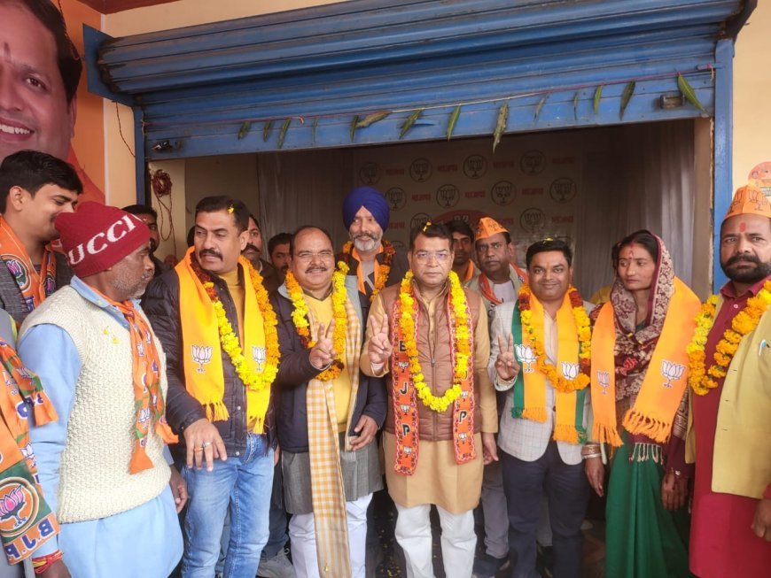 विधायक शिव अरोरा बोले रमपुरा की जनता एकजुट चुनाव मे मेयर प्रत्याशी विकास शर्मा को मिलेगा भरपूर्ण समर्थन*
