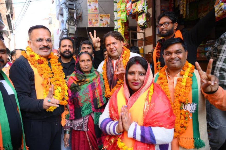 कोली समाज के साथ भाजपा का अटूट रिश्ताः विकास शर्मा रम्पुरा में भाजपा मेयर प्रत्याशी को मिला भारी समर्थन