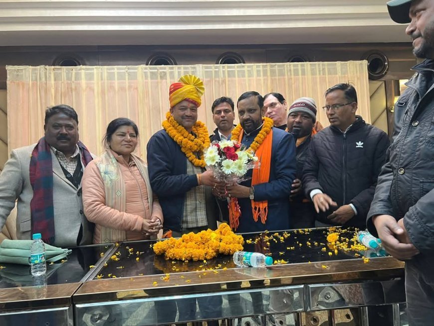 भाजपा ने अध्यादेश लाकर मलिन बस्ती वासियों को दिया संरक्षण - सौरभ थपलियाल मेयर प्रत्याशी भाजपा