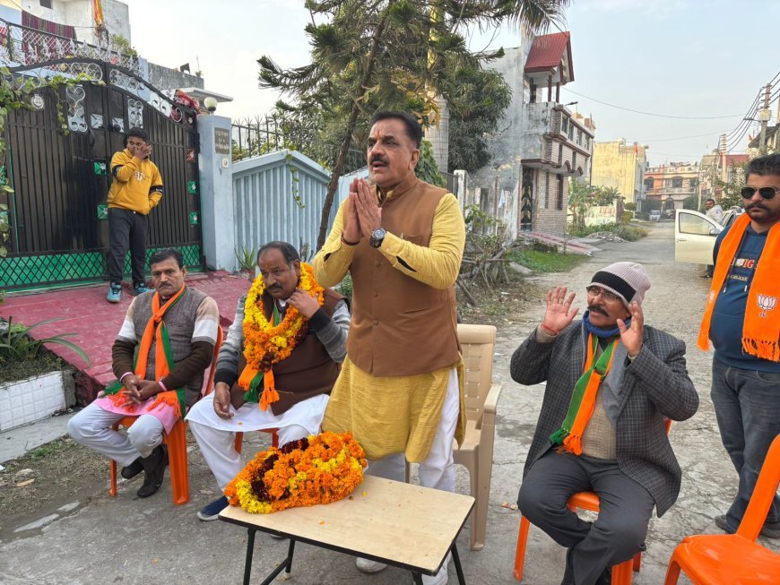 विकास शर्मा की जीत से रुद्रपुर में खुलेंगे विकास के द्वार-ठुकराल