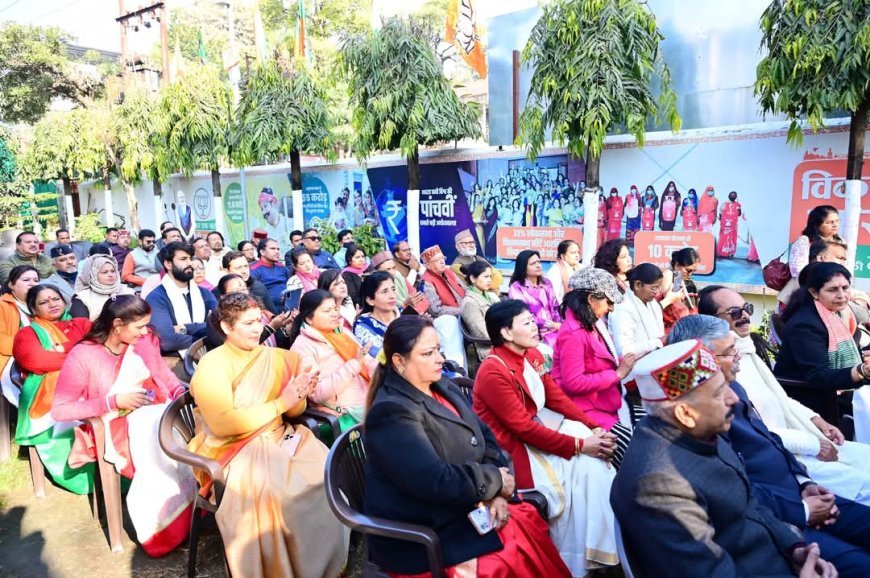 कांग्रेस का महिलाओं को सम्मान और अधिकार देने वाले यूसीसी का विरोध अनौचित्यपूर्ण: चौहान
